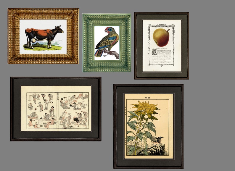 18th Century hand colored engraved print from Grasset-Labrousse costume decorative art