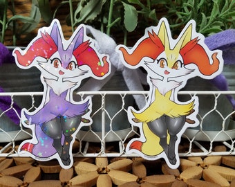 shiny braixen plush