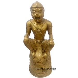 Thailändischer Schutzengel Affenkönig hanuman thailändische Große Messing Statue