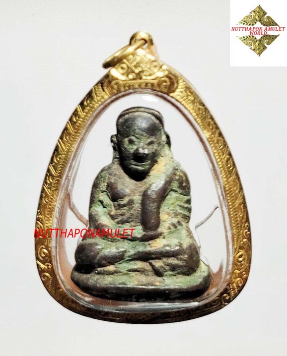 Luang Phor Ngern wat bangklan amulet in  real gold