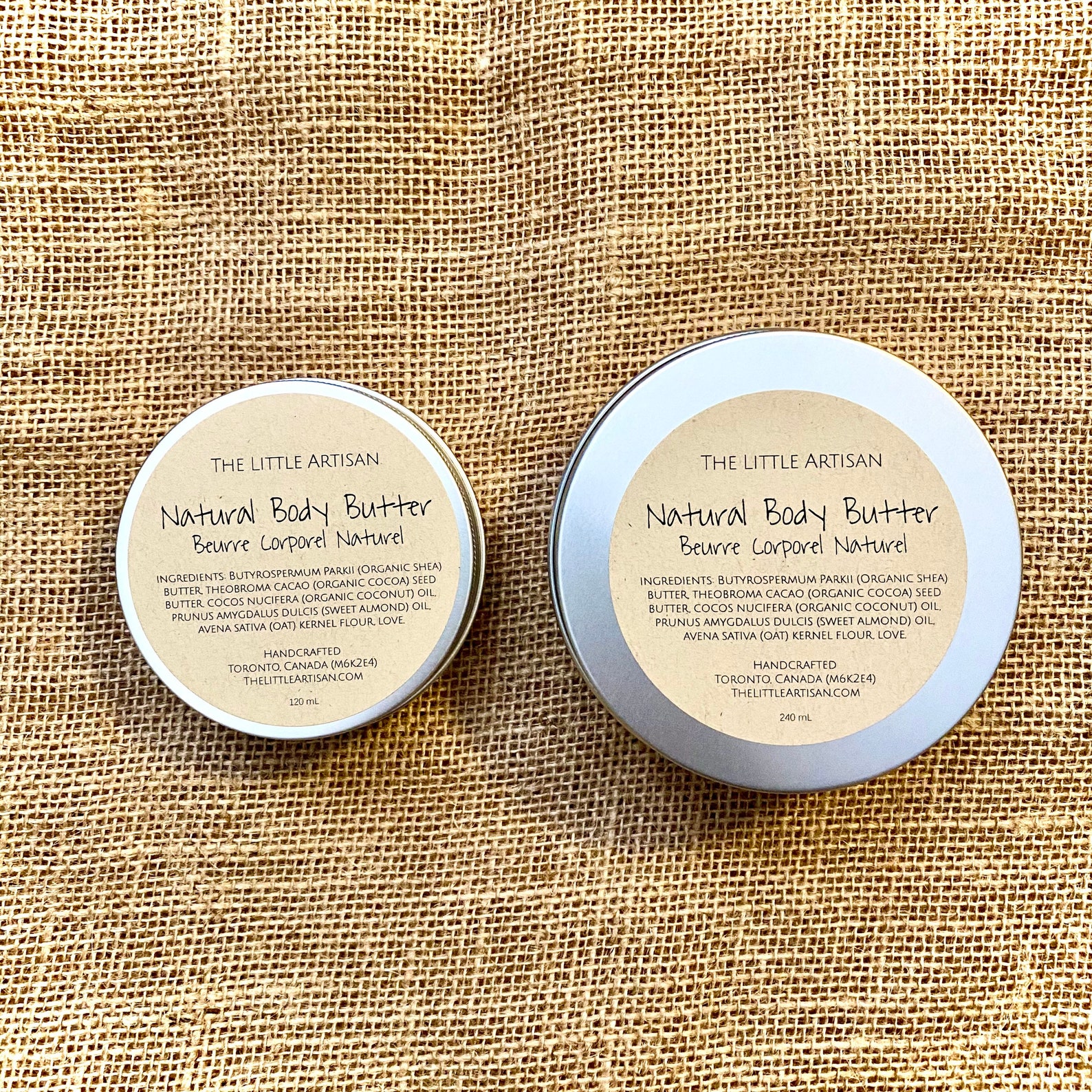 Natural Body Butter. Made with natural & organic ingredients. Etsy