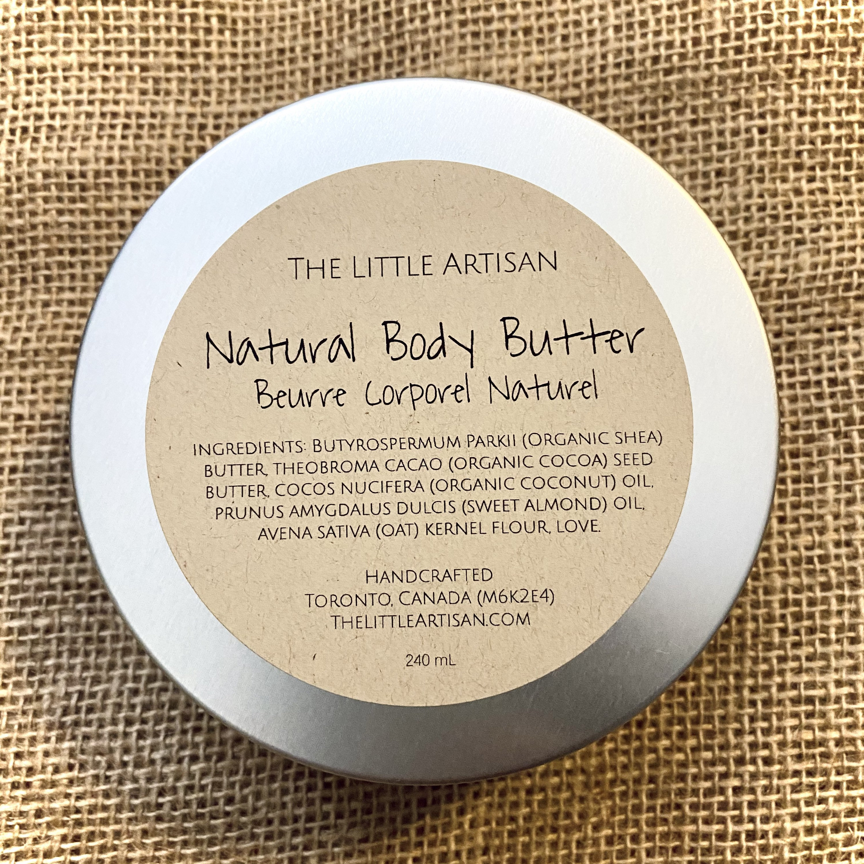 Natural Body Butter. Made with natural & organic ingredients. Etsy