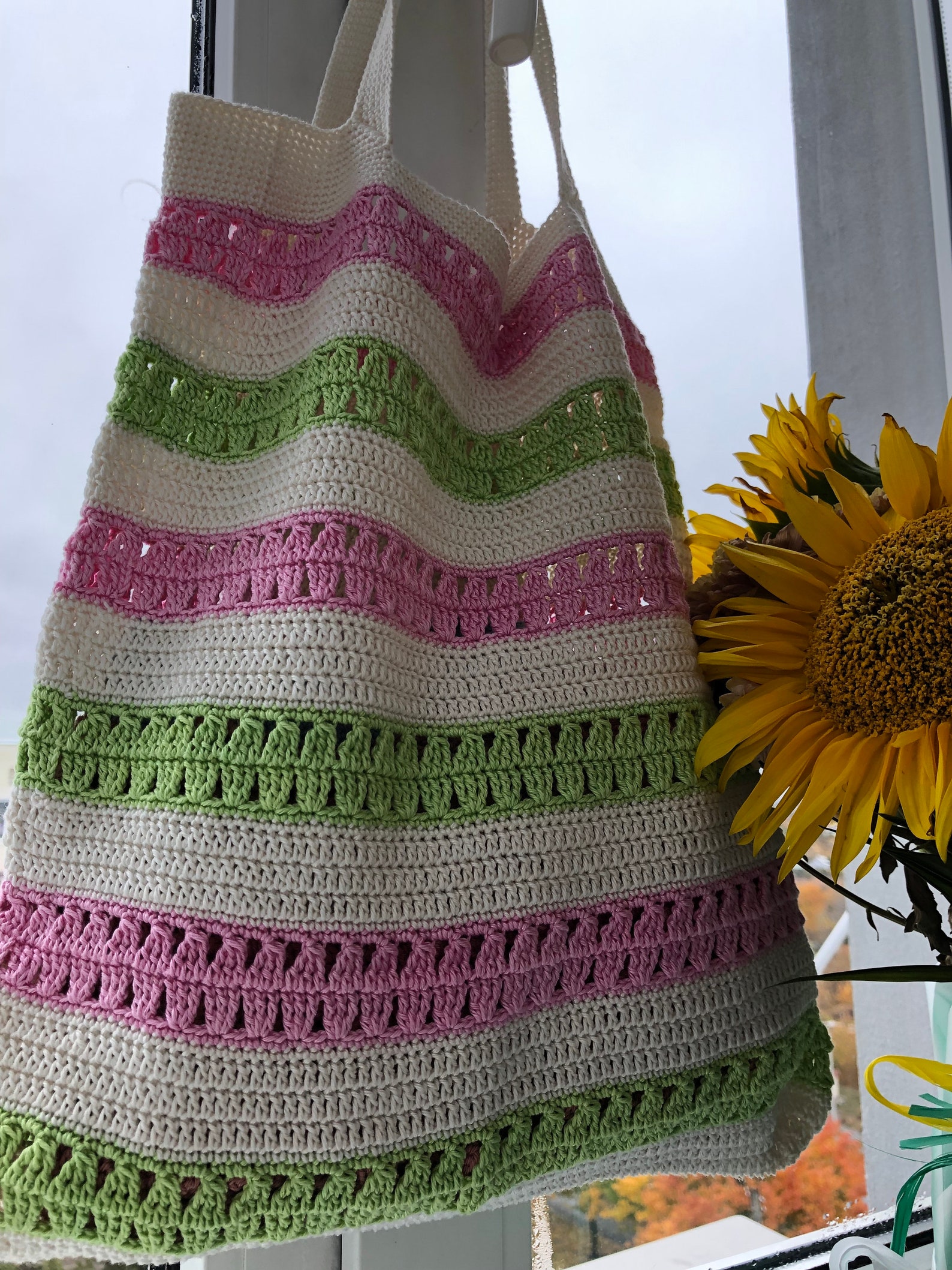 White crochet handbag Knit bag Knitted bag Tablet bag Etsy