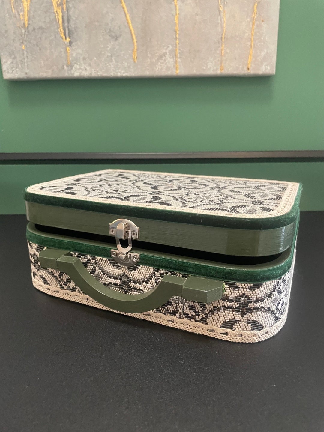 Jewelry Box Souvenirs Storage Etsy