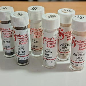Seeley's チャイナペイント 13本セット Seeley's China Paint - Etsy
