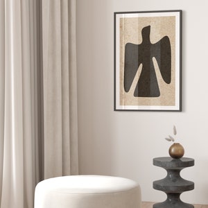 Minimalist Wall Art, Digital Download, Boho, Japandi, Abstract Wabi Sabi Wall Art