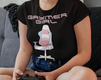 Gaymer Girl Shirt, Gay Gamer, Lesbian Gamer, Funny Gamer Gift, Lesbian Shirt, Gay Pride Gift, Gay Pride Shirt, Pride Month, LGBTQ+