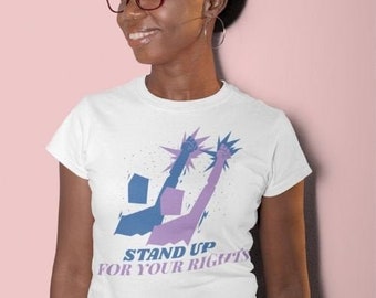 T-shirt Kom op voor je rechten: T-shirt Activist Equality