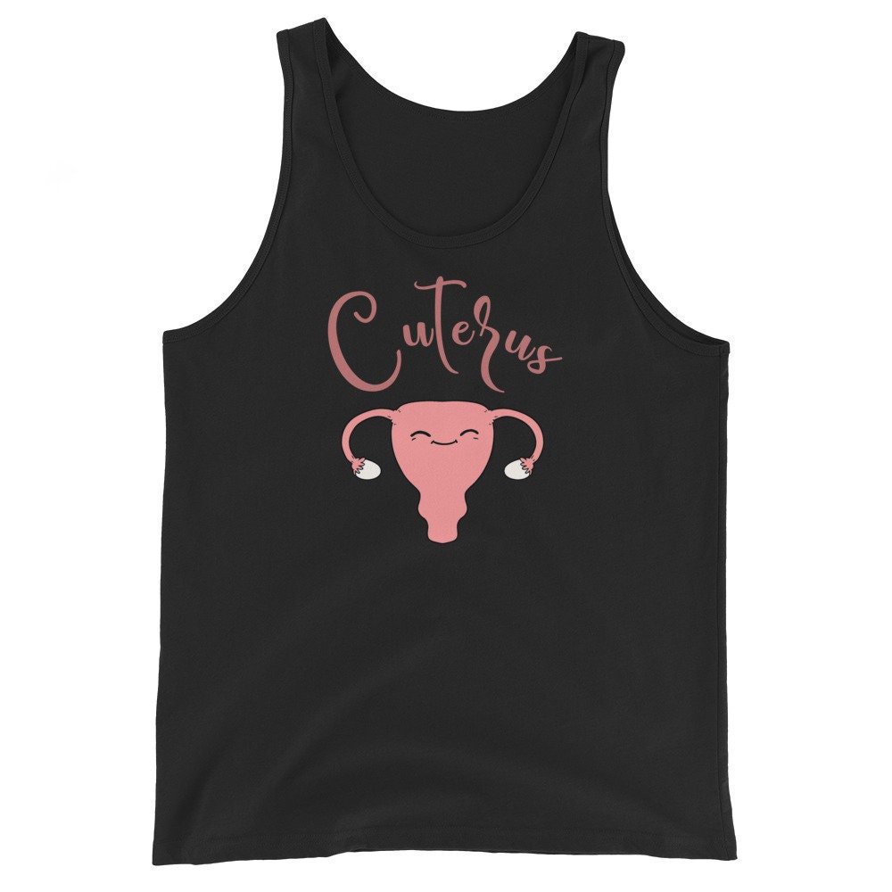 Cuterus , Tank Top, Funny Feminist, Feminist Shirt, Feminist Gift