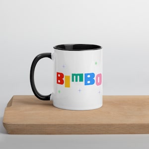 Bimbo Mug: Funny Colorful Coffee Mug
