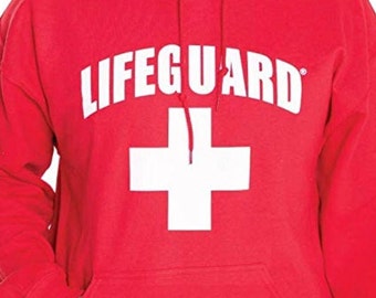 Lifeguard sweatshirt | Etsy Lifeguard hoodie | Etsy
