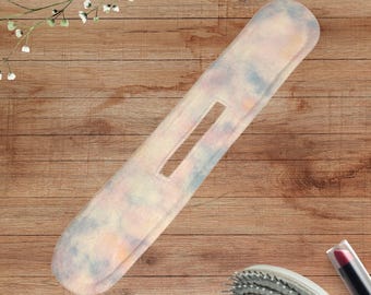 Pastel Clouds Flannel Bun Maker: 3 Sizes for Fine Thin Normal or Thick Hair,  Heatless Curler Tool, Hairstyle Updo Accessory