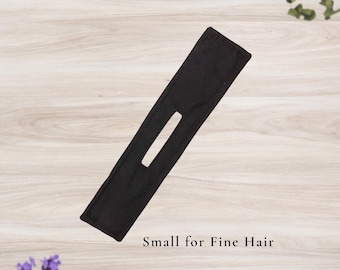 Black Small Bun Maker for Fine or Thin Hair, Fashion Accessory, Bun Holder, Heatless Curler