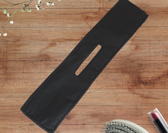 Black Bun Maker - 3 Sizes for All Hair Types, Deft Bun Holder, Heatless Curler