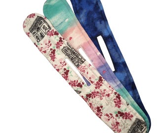 Flannel Hair Bun Maker: Sz L for Thick or Very Long Hair, Heatless Curls Tool & Accessory