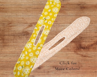 Cottage Floral Cotton Bun Maker, Hair Styling Tool, Heatless Curler, Hairstyle Accessory for Women, Easy Twist a Bun