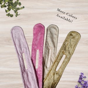 Panne Velvet Bun Maker: One Size Fits Most Handmade Updo Accessory, Heatless Curls Tool