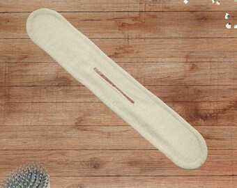 Cream Monochromatic Floral Bun Maker and Heatless Curler - 3 Sizes for All Hair Types