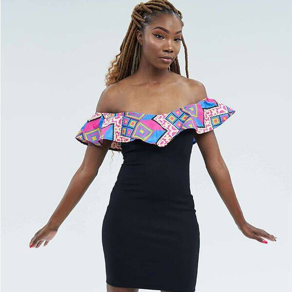 half off shoulder dress