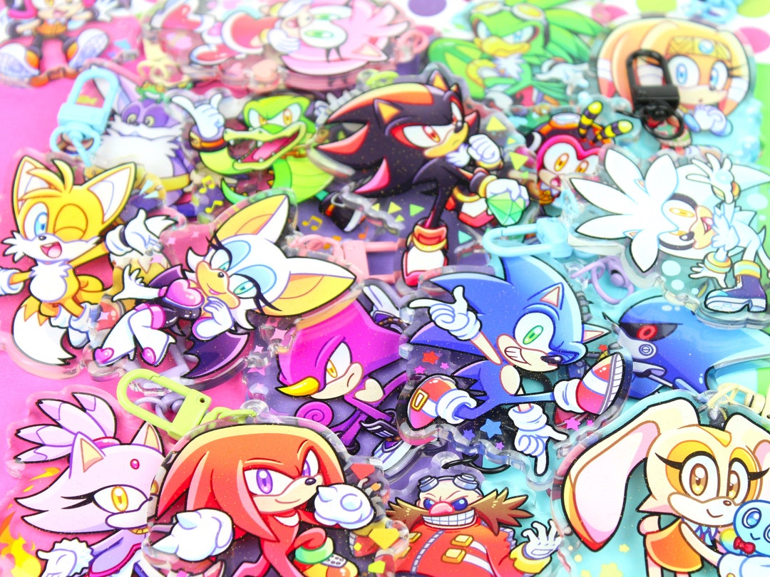 Sonic, Shadow, Amy Rose, Silver and Blaze