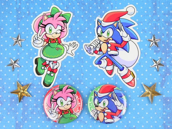 Sonic the Hedgehog Christmas Ornament Super Sonic Amy Rose -  Finland