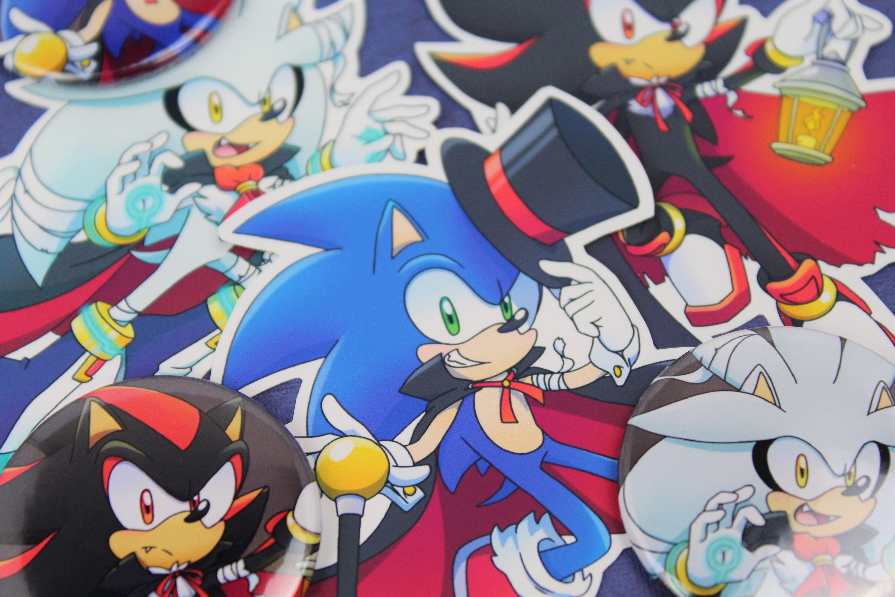 Sonic X Amy, Silver X Blaze and Shadow X Maria