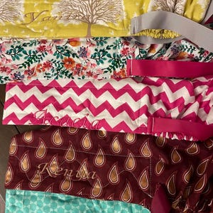 Satin gefütterte High Bun Scrub Cap, lange Haare chirurgische Krankenschwester Hut Bild 4