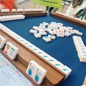 Wooden Mahjong Racks and Pushers image 7