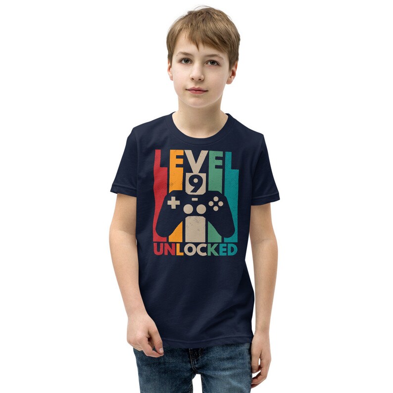 9th Birthday Shirt Nine Year Old Boy Gift Idea Etsy