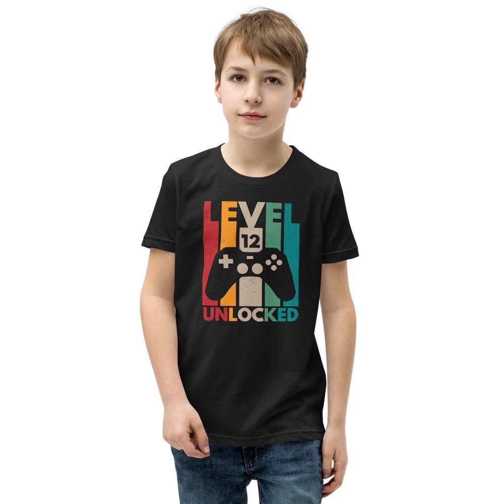 12th Birthday Shirt Twelve Years Old Boy Gift Idea Teenager Etsy UK
