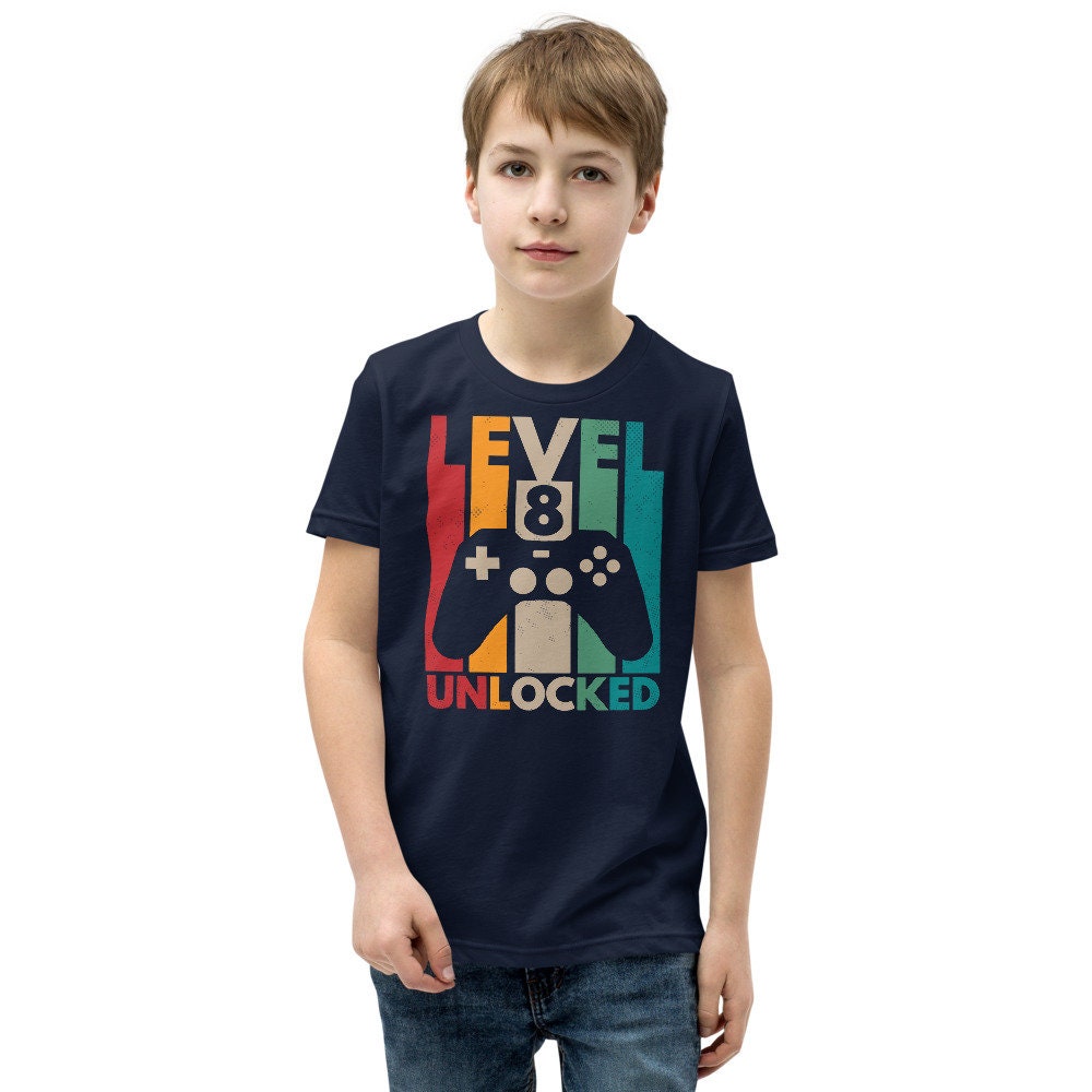8th Birthday Shirt Eight Years Old Boy Gift Idea 8 Birthday - Etsy