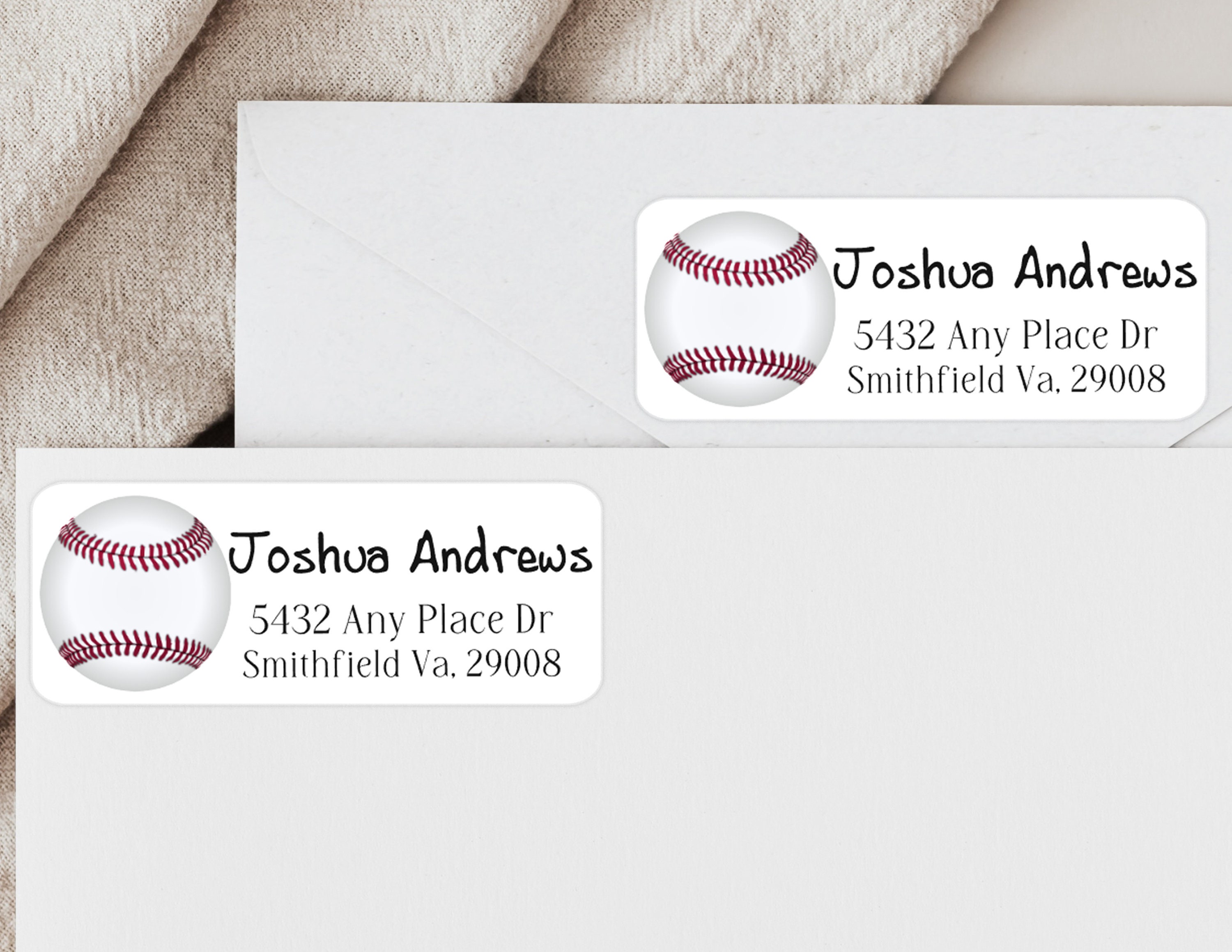 Baseball Address Labels/Return Address Labels/Envelope Labels/Mailing Labels/Return Mailing Labels/264