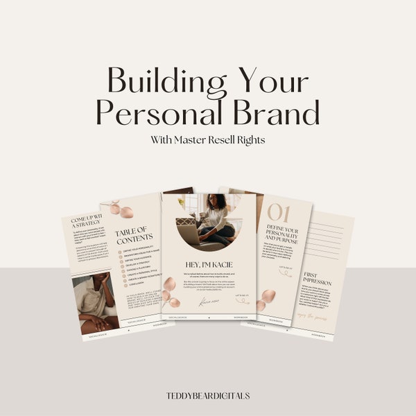 Building Your Own Personal Brand Ebook | Master Resell Rights | Private Label Rights | Done For You