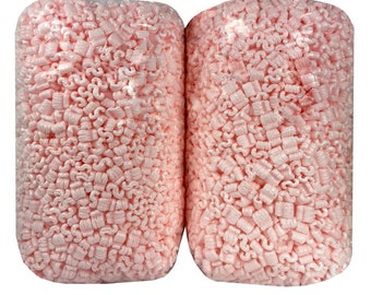 Anti Static Packing Peanuts Pink 7 Cu ft. Industrial Shipping Void Fill 52 Gal