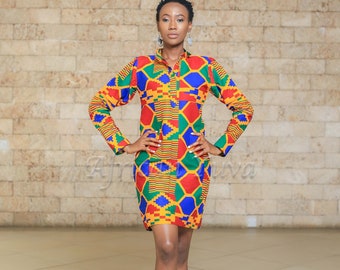 ankara dress shirt designs