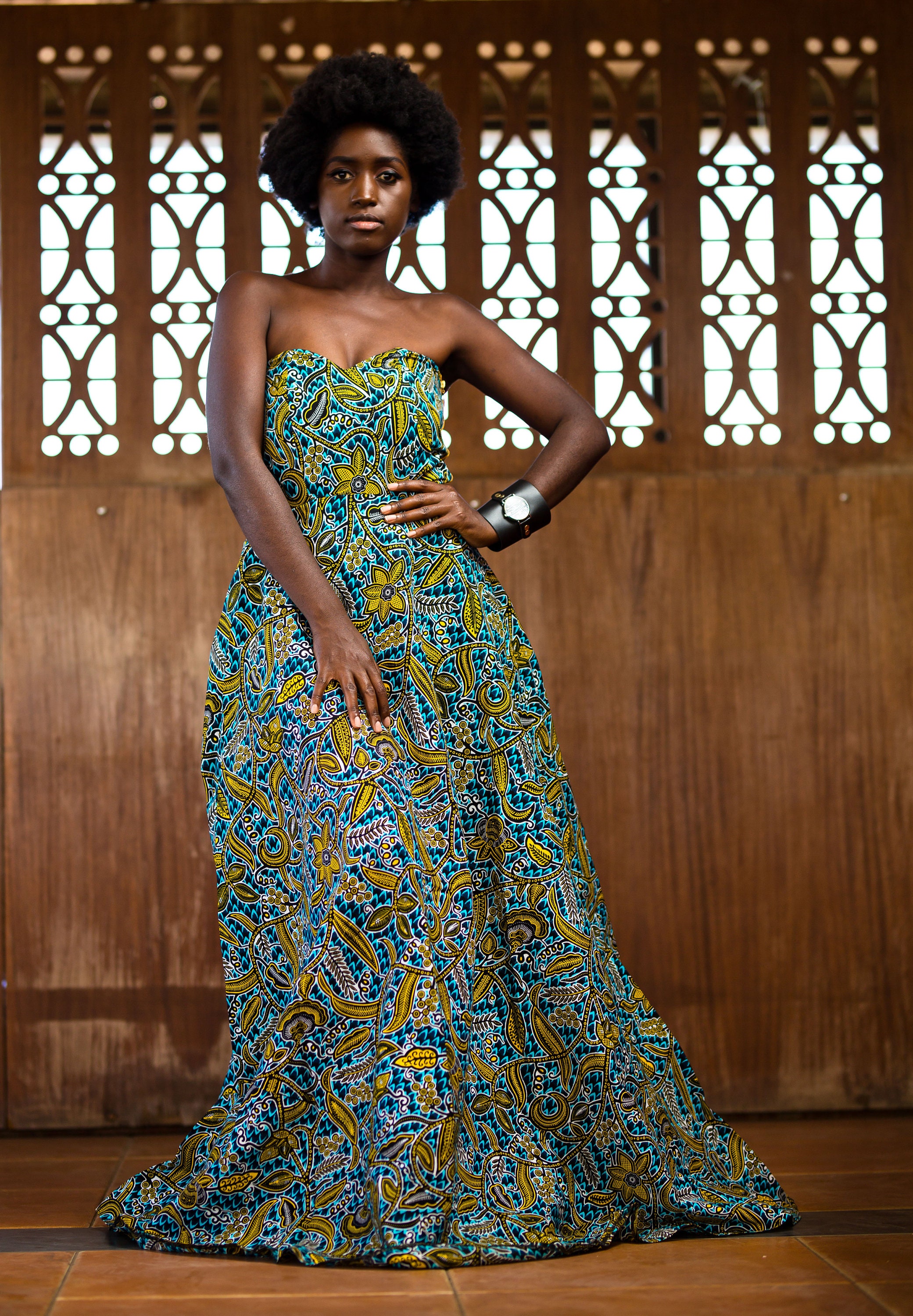 Ankara Prom Gown African Print Dress Ankara summer dress | Etsy