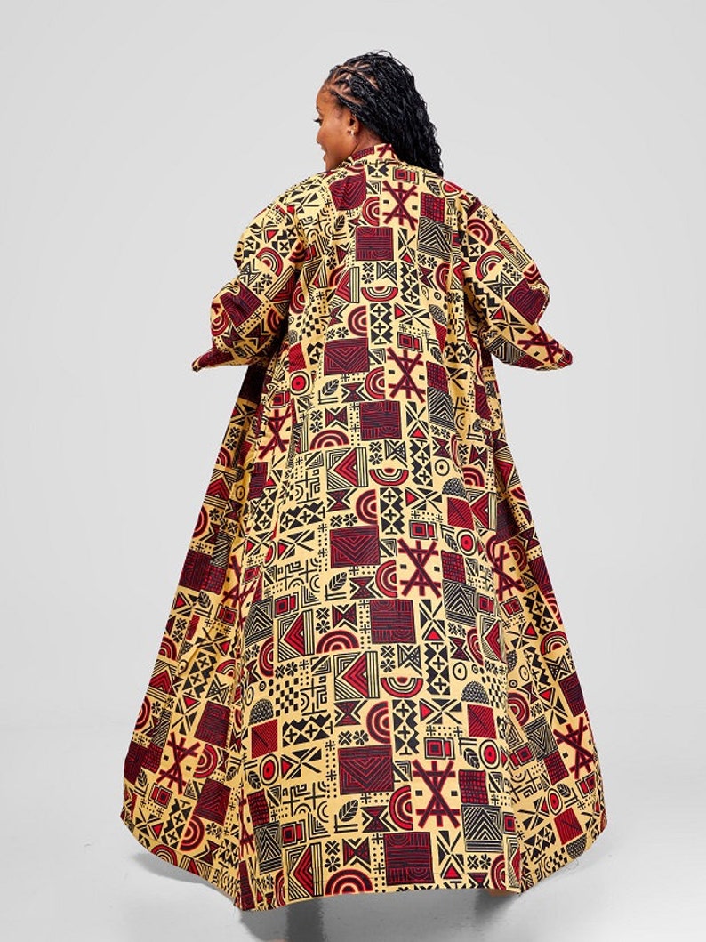 Meila African print Kimono image 2