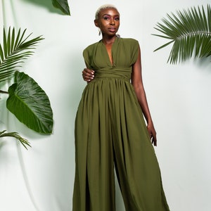 Abidjan wide-legged infinity jumpsuit