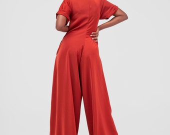 Cham Jumpsuit - Rust