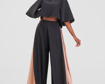 Cinta Palazzo Pants - Black