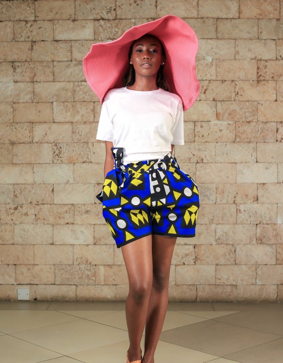 ankara shorts and jackets