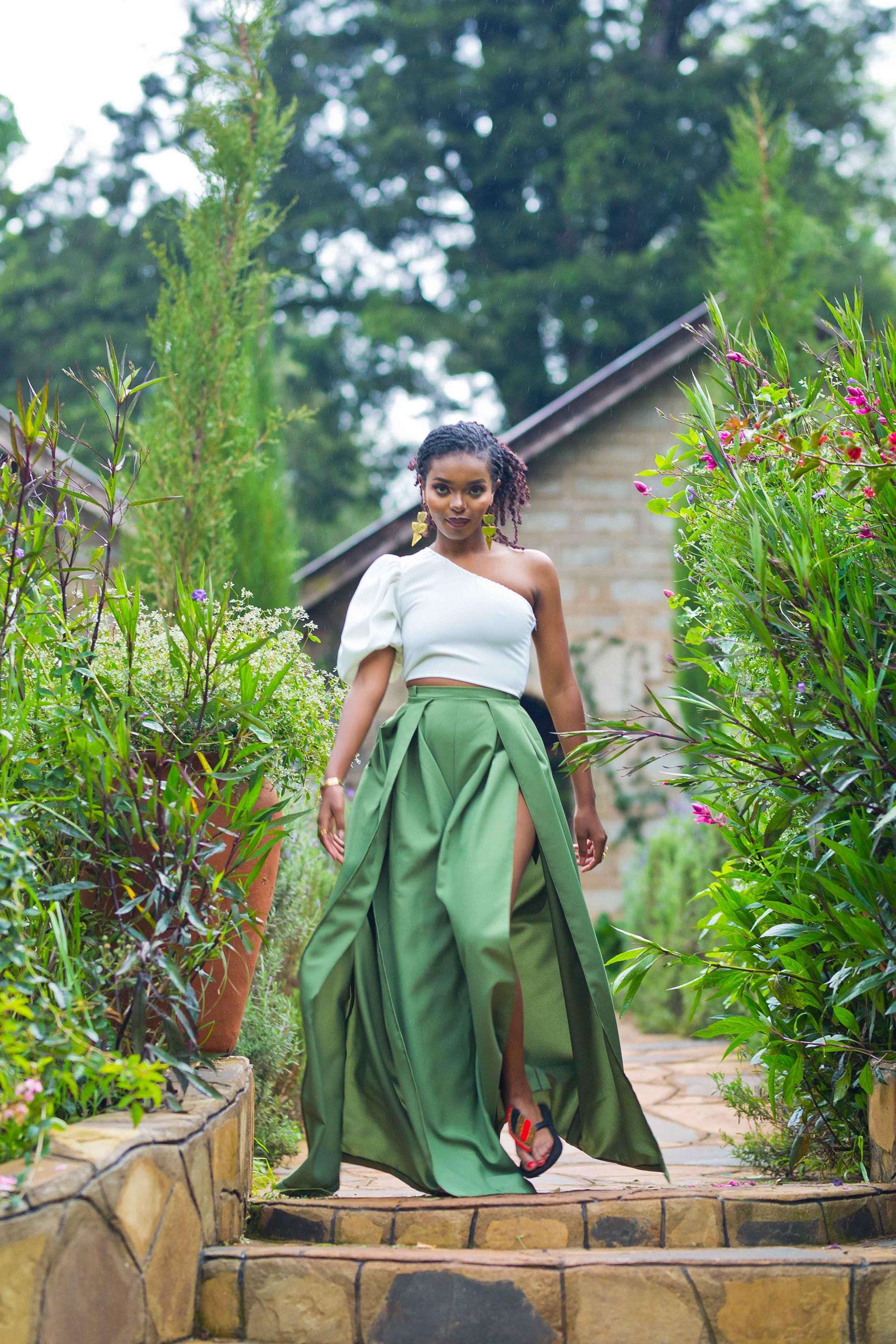 【SCENERITY】Garden Over Bermuda Pants SCENERITY】Garden Over Bermuda Pants (SCENERITY/ハーフ