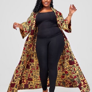 Meila African print Kimono image 1