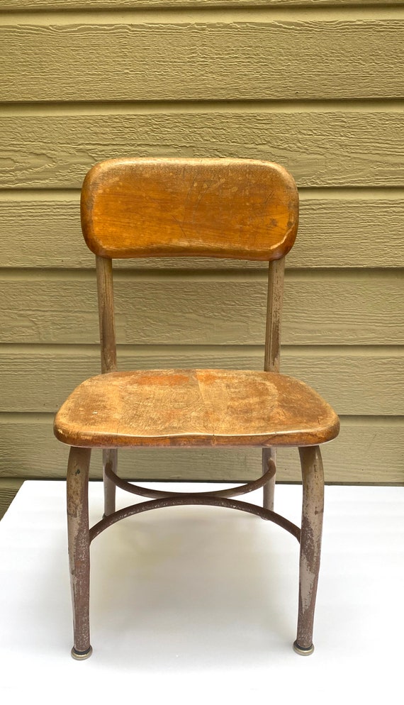 Heywood Wakefield School Chair Etsy