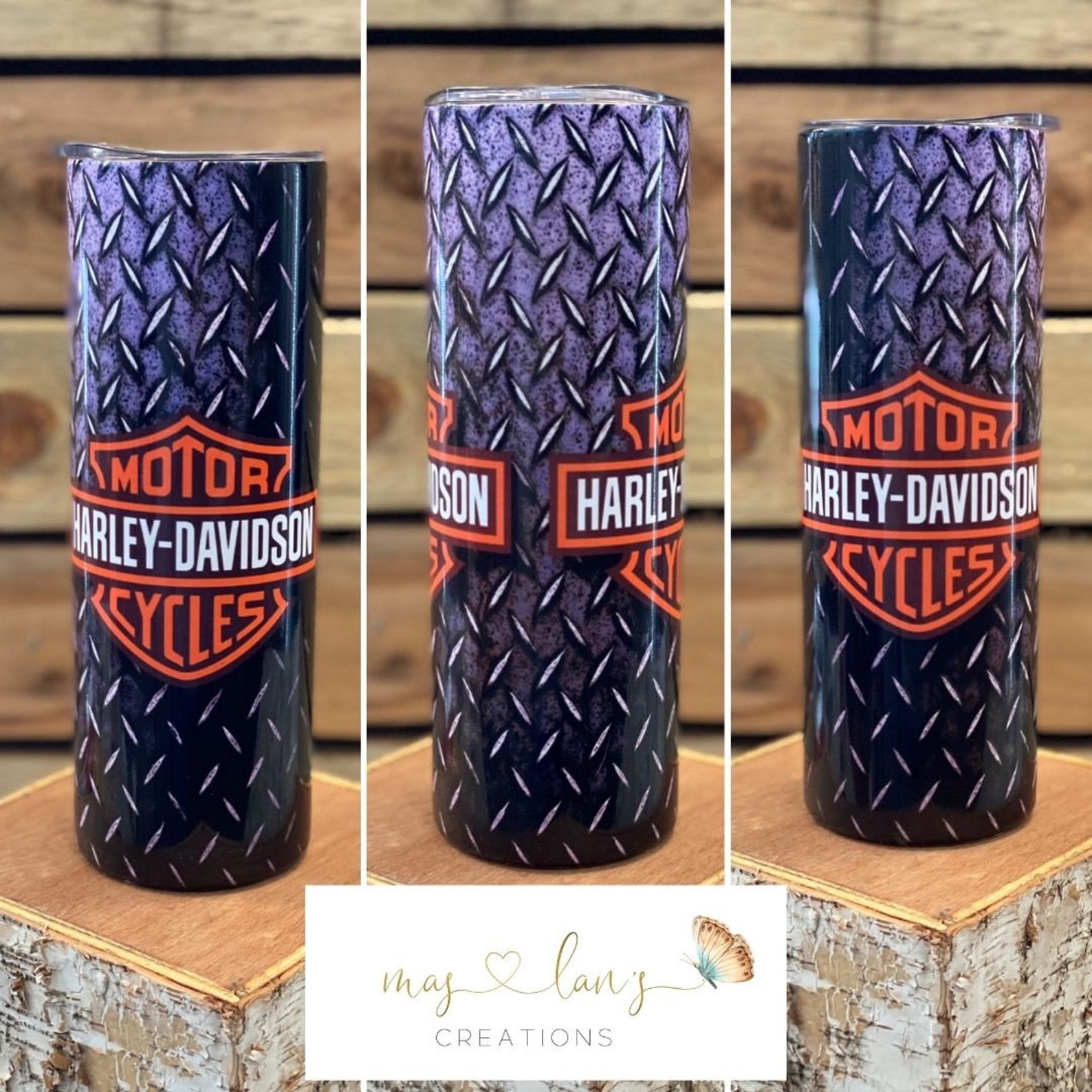 Harley Davidson 20 oz. Tumbler Etsy