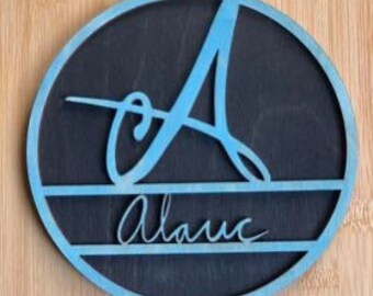 Hand-Drawn Alphabet Monogram Full A-Z SVG Digital Downloads