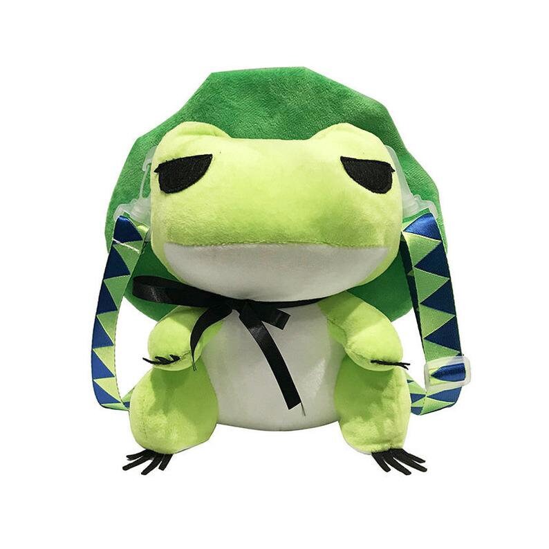 frog plush backpack