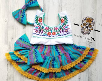 little girl mexican outfit