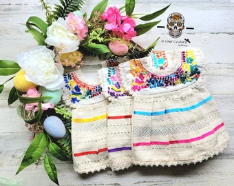 Mexican Blouse for Girls, Mexican Embroidered Blouse, Mexican Manta Blouse, Cinco de Mayo, Mexican Outfit, Mexican Dress, Easter