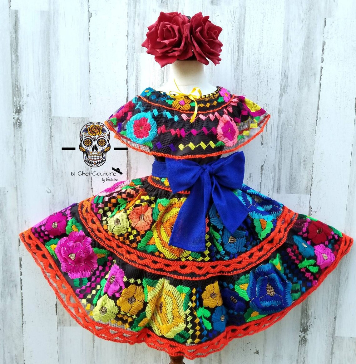 mexican chiapaneca dress